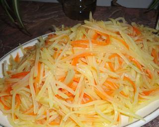 清新炒双丝的做法（用清新食材，轻松烹饪双丝菜）-第3张图片-美味行家