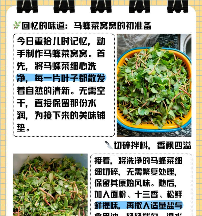 以菜窝窝的做法，开启口味新体验！（探究菜窝窝的由来及制作方法，让你在家也能享受美食盛宴）-第2张图片-美味行家
