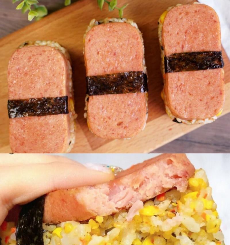 午餐肉饭团的制作方法（健康又美味的午餐肉饭团教程）-第2张图片-美味行家