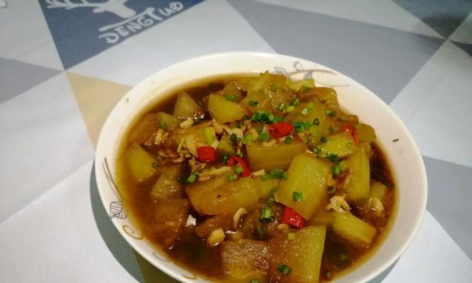 虾米冬瓜球的制作方法（健康营养，口感清爽）-第3张图片-美味行家