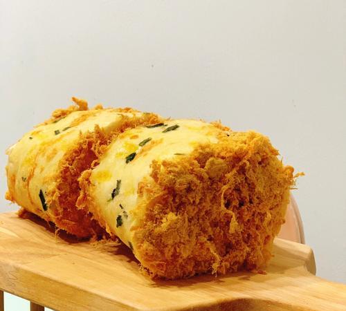 美味健康的香葱芝麻肉松面包卷（自制口感独特的卷心香）-第3张图片-美味行家