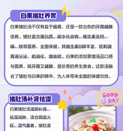 白果炖肚条（家常菜肴的做法和细节）-第2张图片-美味行家