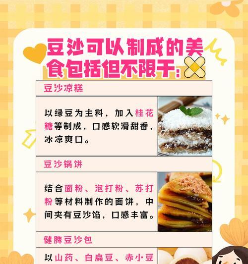 教你如何制作美味的炒豆沙（掌握炒豆沙的技巧，做出颜值高味道好的甜点）-第2张图片-美味行家