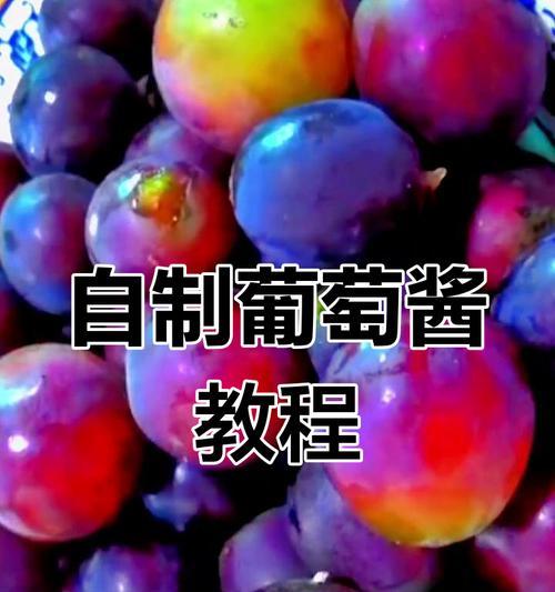 手工制作美味葡萄果酱（健康、营养、美味，自制葡萄果酱让你欲罢不能）-第3张图片-美味行家