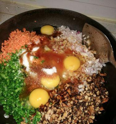 香菇木耳鸡蛋粉条素馅的制作方法（健康美味，营养丰富的素馅美食）-第2张图片-美味行家