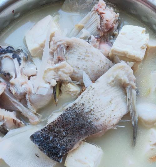 美味鱼头烧豆腐（以新鲜鱼头为主料，做出口感细腻、鲜美可口的豆腐汤）-第2张图片-美味行家