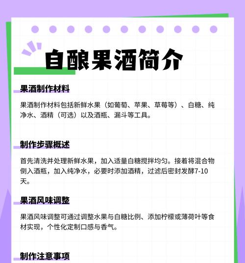 如何制作美味自酿桑葚酒（掌握家庭自酿桑葚酒的秘诀，让你品尝到最纯正的味道）-第3张图片-美味行家