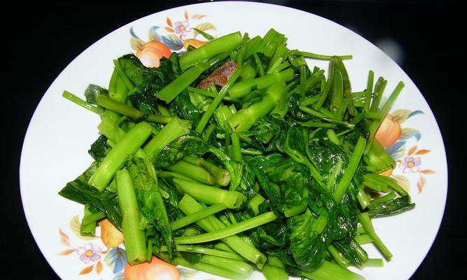 猪油炒青菜的做法（传统口感的家常美食）-第3张图片-美味行家