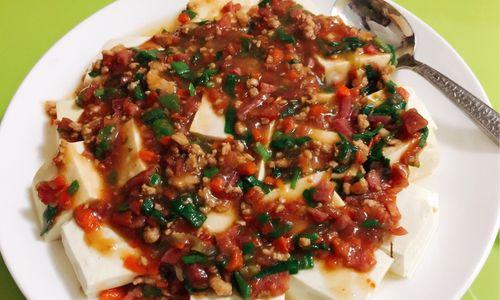油淋干豆腐的制作方法（家庭美食，营养健康，）-第1张图片-美味行家