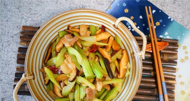 香菇小炒肉——美味营养又下饭的家常菜（香气扑鼻，肉质鲜嫩，菇香四溢，幸福满满）-第1张图片-美味行家