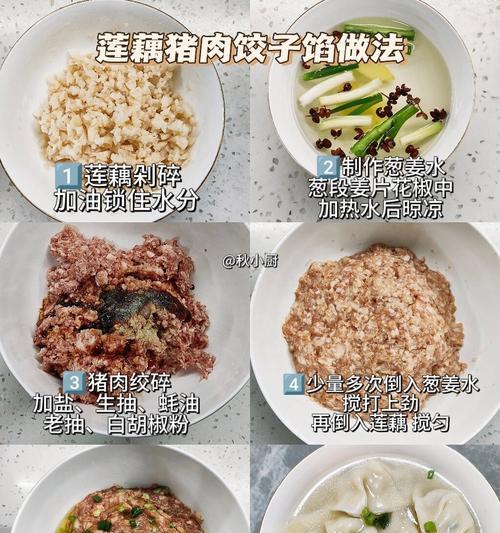 手工制作小瓜猪肉水饺（传统美食，简单做法，家庭必备）-第3张图片-美味行家