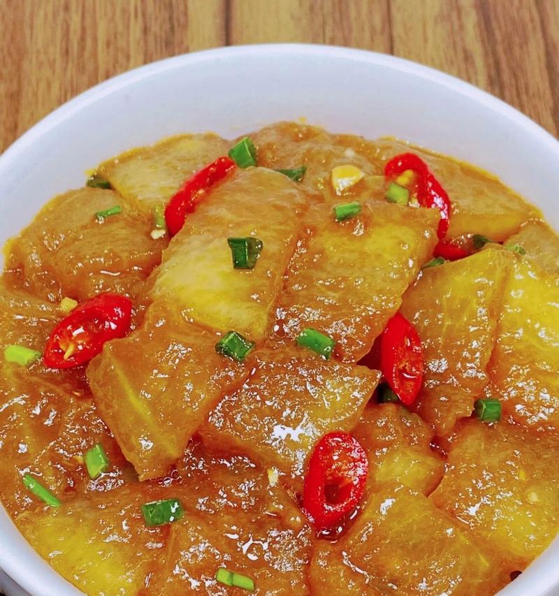 清爽美味的水笋烧冬瓜（家常菜谱大全）-第3张图片-美味行家
