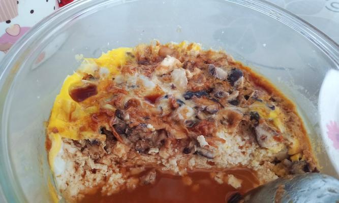 滋味清香的香菇鸡蛋羹（家常美食，营养健康）-第1张图片-美味行家