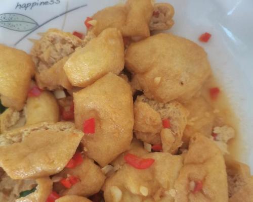 双肉酿油豆腐，豆香肉嫩口感绝佳（用料简单，步骤易学，一口就爱上的美味佳肴）-第3张图片-美味行家