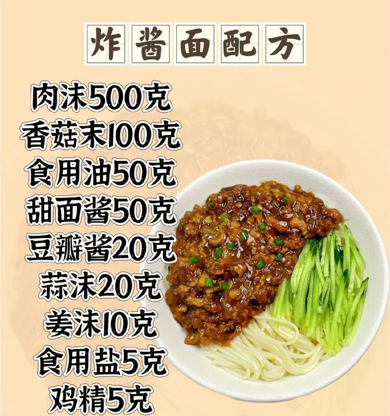 美味新派炸酱的制作方法（做出口感细腻、色泽诱人的炸酱）-第2张图片-美味行家
