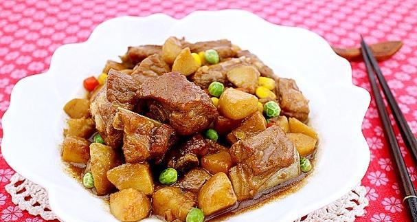 微波炉芋头烧排骨（快捷易学的家常菜）-第3张图片-美味行家