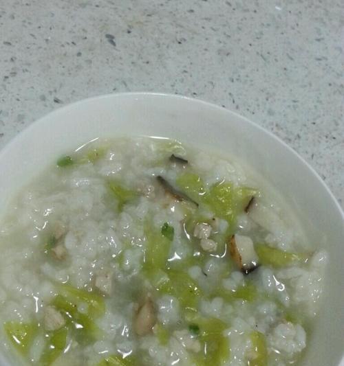 健康美味香菇青菜瘦肉粥-第2张图片-美味行家