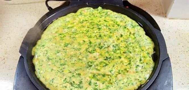 野生荠菜杂粮饼的做法（用草原的味道滋养身体）-第3张图片-美味行家