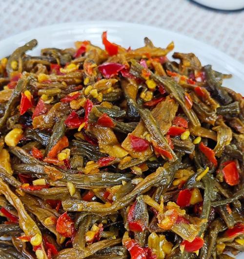 香辣干豆角炒肉，让你回味无穷（美食独家秘籍，健康美味一次搞定）-第2张图片-美味行家