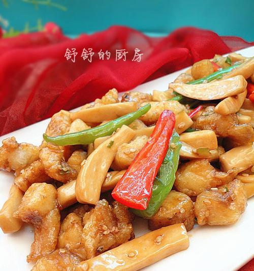 美食诱惑——杏鲍菇炒鸡丝（丰富口感，营养满分）-第2张图片-美味行家