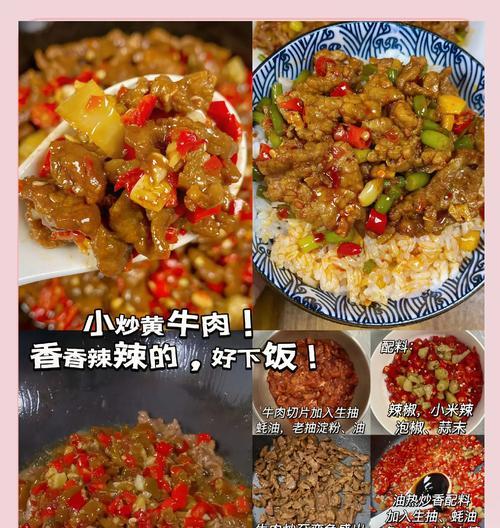 家常美食（15个详细步骤教你如何做出口感极佳的爆炒牛肉粒）-第3张图片-美味行家