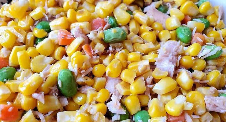 营养美味的肉丁玉米炒饭（用新鲜的材料，制作健康美食）-第2张图片-美味行家