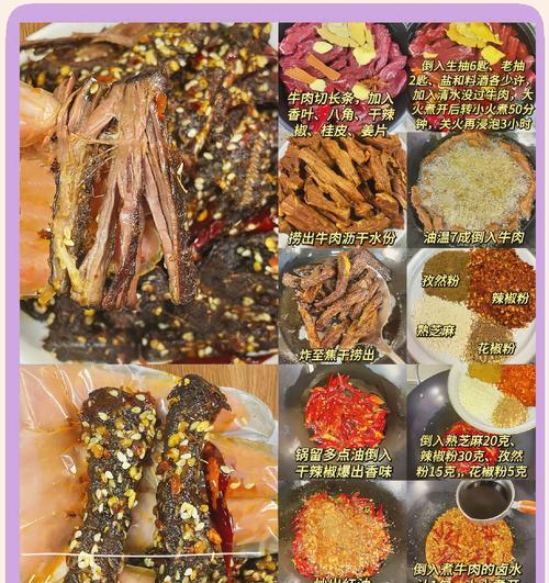 香辣牛肉干的制作方法（用最简单的方作美味的牛肉干）-第3张图片-美味行家