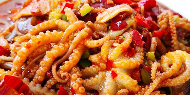 尝鲜美味之章鱼炒韭葶（传统菜品与海鲜相遇的美妙味觉体验）-第2张图片-美味行家